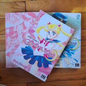 Sailor Moon Manga Volumes 1–3 | Naoko Takeuchi | Pika Edition | French